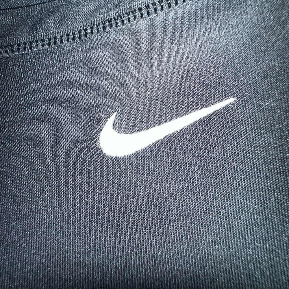 Vintage Nike Dri Fit Wide Leg Training Pants Black Ladies Small - Picture 4 of 8